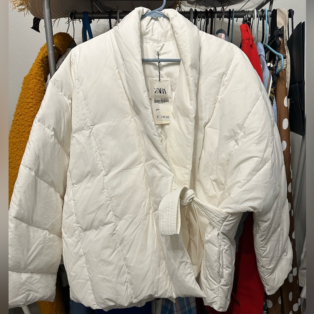 Zara puffer jacket